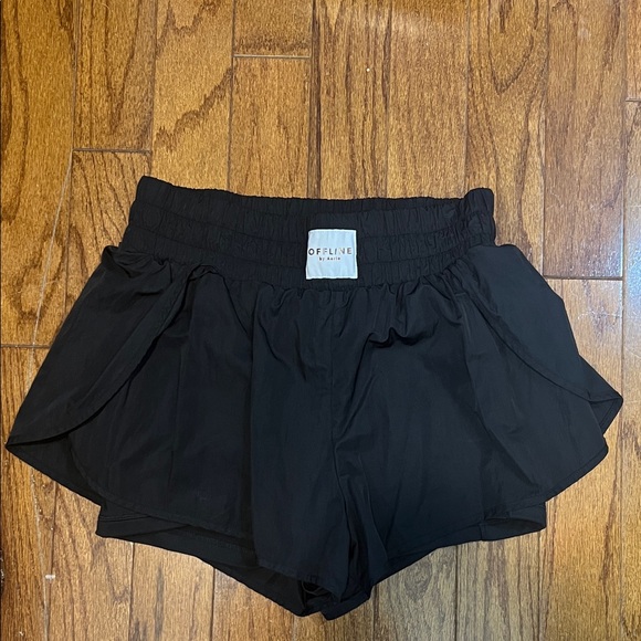 Offline Pants - Aerie offline large black athletic shorts